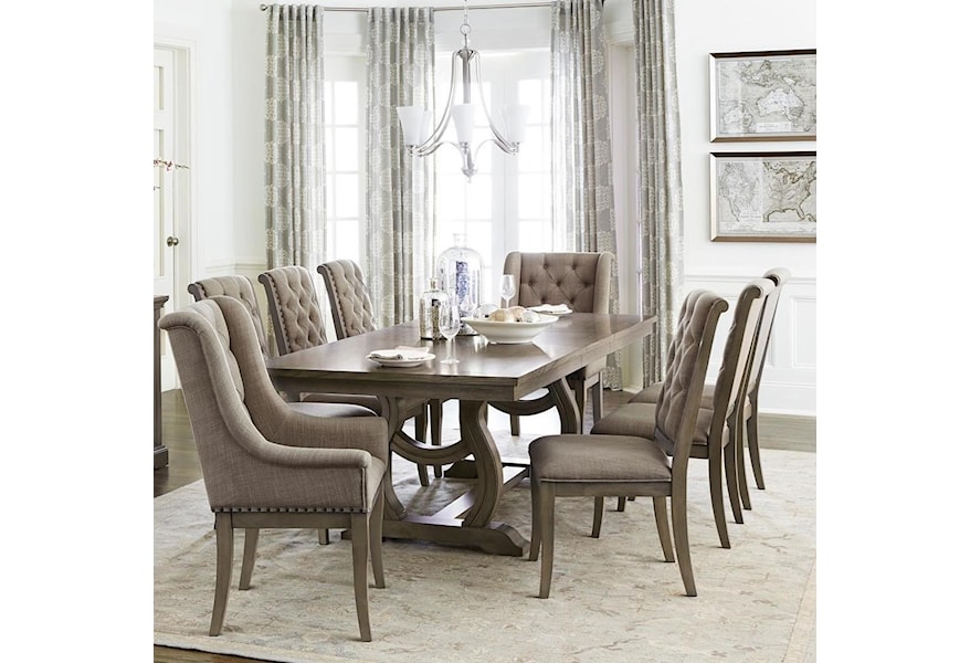 Vermillion Collection Dining Room Gray Color